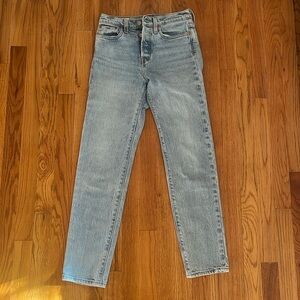 Size 25 Levi 501 Jeans Light Wash